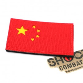 SCG Laser cut Patch "CHINA Flag-RED"