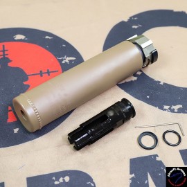 AIRSOFT ARTISAN FH556 STYLE SILENCER WITH FH216A FLASH HIDER (DE)