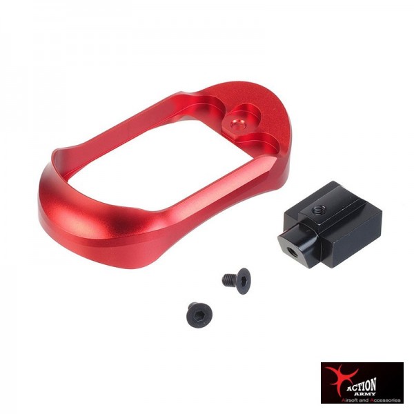 Action Army CNC Magwell for AAP-01 (Red)