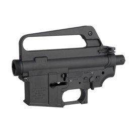 E&C M16A1 603 Style Metal Receiver for AR / M4 AEG (Black)