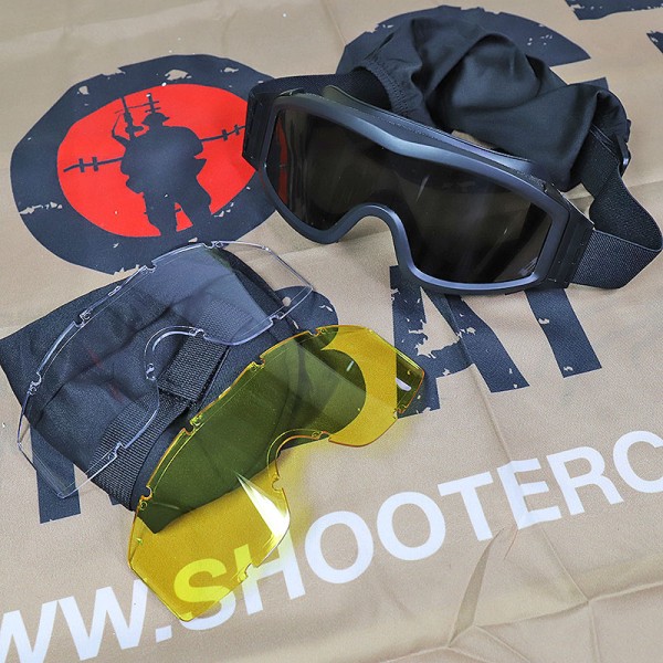 SCG Tactical Goggles Set 