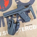 SCG F Style Brace w/ holster set For Glock GBB Series (BK)