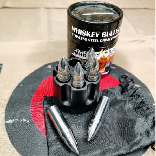 SCG Whiskey bullets stainless steel chillers 