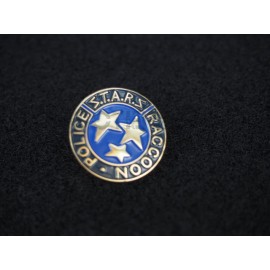 "S.T.A.R.SRACOON POLICE" small pin badge