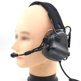 EARMOR M32 MOD4 Tactical Headset Electronics Communication Noise Reduction Earphone (BK) FREE SHIPPING