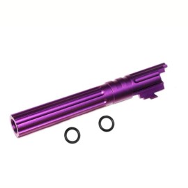 5KU 5.1 Inch Aluminum Threaded Outer Barrel for Marui Hi-Capa 5.1 GBBP (GB-547 Purple)