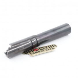 ACE1 ARMS Stainless Steel Outer Barrel for Hi-Capa 4.3 (Black with Titanium Coating)