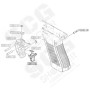 Guarder Rear Chassis Block & Pin for MARUI G17 Gen5 MOS