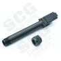 Guarder Steel CNC Thread Outer Barrel for MARUI G17 Gen5 MOS (-14mm/Black)