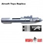 ANGRY GUN MONOLITHIC STEEL BOLT CARRIER With G.2 MPA Nozzle For Marui MWS/MTR GBB Blank / BC* / AERO / G Style ) ( Black )