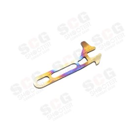 Taipei Refit Titanium Featherweight Bolt Stop Plate For Marui TM MWS GBBR Series
