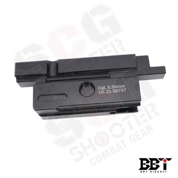 BBT Steel Bolt Carrier For MARUYAMA ISO556 Airsoft GBB Rifle (Marking)