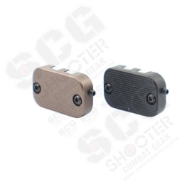 FCC PMM Style Oversized Offset Bolt Stop Release Pedal For GBB / PTW / MWS ( Black / DE )