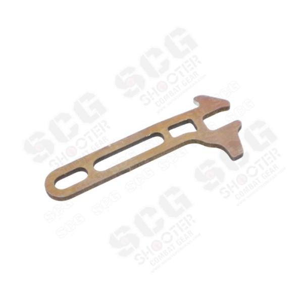 Taipei Refit Titanium Featherweight Bolt Stop Plate For Salvo / Double Eage MCX GBBR Series