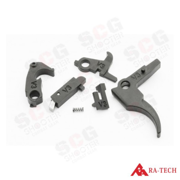 RA-TECH WE SCAR H V3 GBB steel trigger assembly