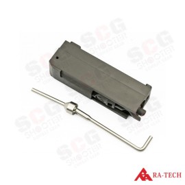 RA-TECH WE SCAR L V3 GBB CNC steel bolt carrier with Magnetic Locking NPAS plastic loading nozzle