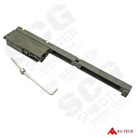 RA-TECH WE SCAR H V3 GBB Complete CNC steel bolt carrier with Magnetic Locking NPAS plastic loading nozzle
