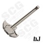 BJTAC AIRBORNE Charging Handle For Marui MWS GBB ( URGI -Grey)