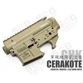 RA-TECH Cerakote 7075-T6 Forged Receiver Daniel Defense MK 18 for GHK AR series