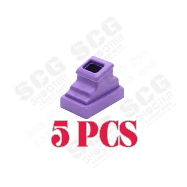 T8 Roof Top Style Magazine Gas Route Seal For SIG AIR / VFC P320 M17 M18 XCarry P226 GBBP Series ( 70 Degree )(5pcs set) T8 Roof Top Style Magazine Gas Route Seal For SIG AIR / VFC P320 M17 M18 XCarry P226 GBBP Series ( 70 Degree )(5pcs set)