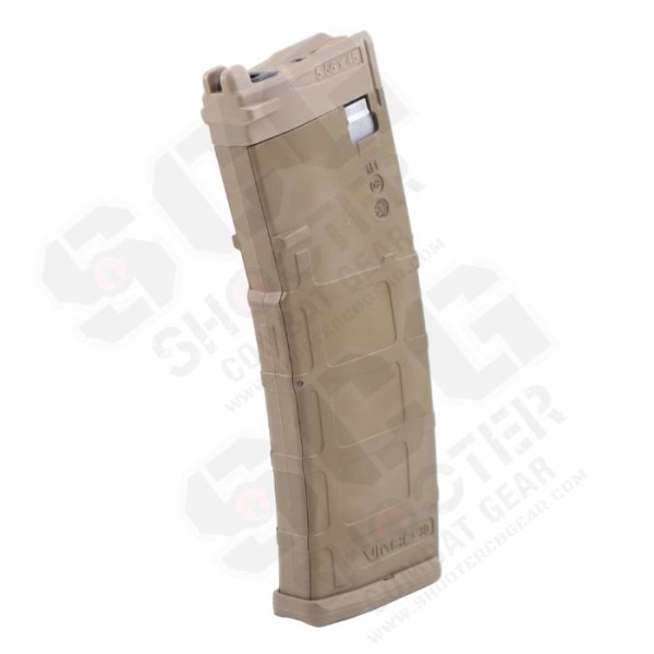 VFC 30Rds VMAG Gas Magazine - for HK416 / AR GBB ( V3 ) (TAN)