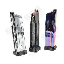 JDG Hi-Capa CompMag 31 Rounds Competition Magnetic Magazine Performance Version For Marui TM Hi-Capa GBBP Series ( CNC Aluminum )