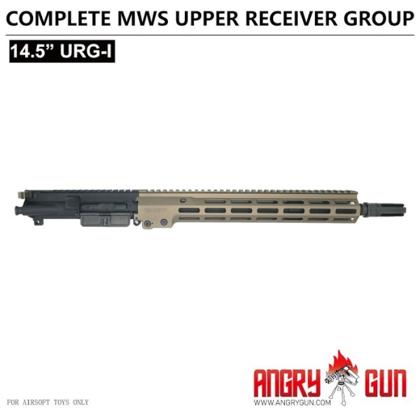 ANGRY GUN 14.5 INCH CNC COMPLETE URG-I UPPER RECEIVER GROUP - TM MWS GBB