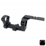 AIRSOFT ARTISAN NF STYLE 30MM ONE PIECE MOUNT WITH TACTICAL RING RAIL (BK)