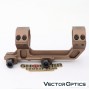 VECTOR OPTICS X-ACCU 30mm 1-Piece Extended Picatinny AR Mount- Coyote FDE (Free Shipping)