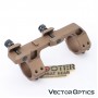 VECTOR OPTICS X-ACCU 30mm 1-Piece Extended Picatinny AR Mount- Coyote FDE (Free Shipping)