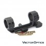 VECTOR OPTICS X-ACCU 30mm 1-Piece Extended Picatinny AR Mount- Black (Free Shipping)