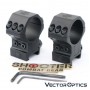 VECTOR OPTICS X-ACCU 30mm Adjustable Elevation Picatinny Rings