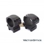 VECTOR OPTICS 30mm X-Accu 1" Low Profile Picatinny Scope Rings