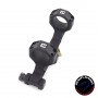 AIRSOFT ARTISAN BO STYLE 1.7" HEIGTH 30MM MODULAR MOUNT ( BLACK )