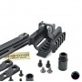 AIRSOFT ARTISAN PMM STYLE SCAR FRONT SET KIT FOR WE SCAR GBB / AEG SERIES (Black)