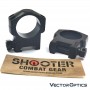 Vector Optics Tactical 30mm Medium Mark Weaver Mount Rings