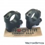Vector Optics Tactical 25.4mm Medium Mark Weaver Mount Rings 