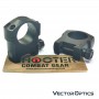 Vector Optics Tactical 25.4mm Medium Mark Weaver Mount Rings 