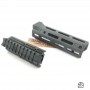 Hephaestus AKS-74U M-LOK Handguard Set with Railed Gas Tube ( Type III Hard-coat Anodized ) for GHK / LCT AK Airsoft Series