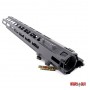 ANGRY GUN G-STYLE HK417 M-LOK RAIL - BK