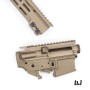 BJTAC 7075 CNC Receiver (SUPER DUTY) w/ 9.3 inch MK16 Rail Set For Marui MWS M4 GBB 