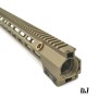 BJTAC CNC 7075 G Style RECEIVER (GFR) w/ 16.5 inch MK16 Rail  amd outer barrel Set For Marui MWS M4 GBB Airsoft (DDC)