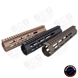 AIRSOFT ARTISAN Squid 9" MLOK Handguard FOR M4/M16 Series AEG / GBB / PTW ( BLACK / DDC / BRONZE )