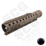 AIRSOFT ARTISAN 12" Mod H Front Set For M4/M16 Series AEG / GBB / PTW ( MATT BLACK / CARBON PATTERN / DARK EARTH )