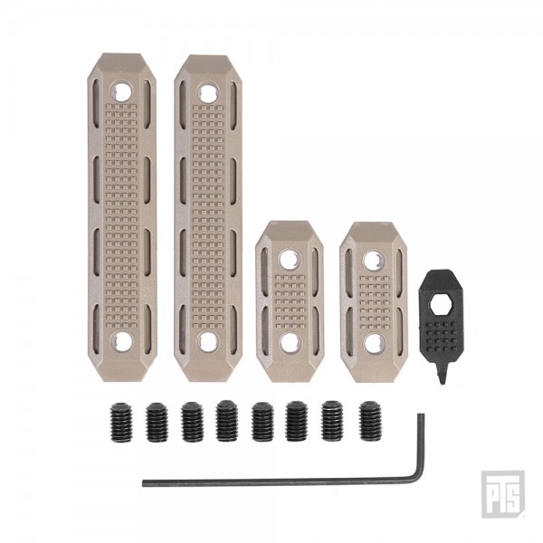 PTS EP M-LOK Rail Cover Set (DE)