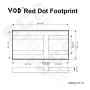 Vector Optics VAS™ VOD Footprint Adapter (SCRA-VOD1)