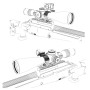 VECTOR OPTICS 34mm X-ACCU Mount Assembly Kit