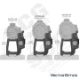Vector Optics Scrapper Red Dot & Paragon Magnifier One Piece Picatinny Mount