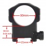 Vector Optics Tactical 30mm High Mark Weaver Mount Rings