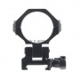 VECTOR OPTICS X-ACCU 34mm Adjustable Elevation Picatinny Rings